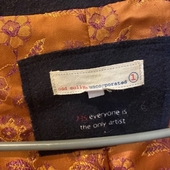 Anthropologie Odd Molly size 1 coat - Picture 5 of 7